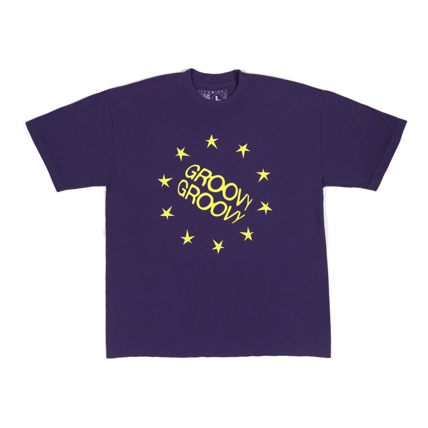 GROOVY GROOVY 10 Stars Purp Tee