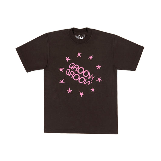 GROOVY GROOVY 10 Stars Choc Tee